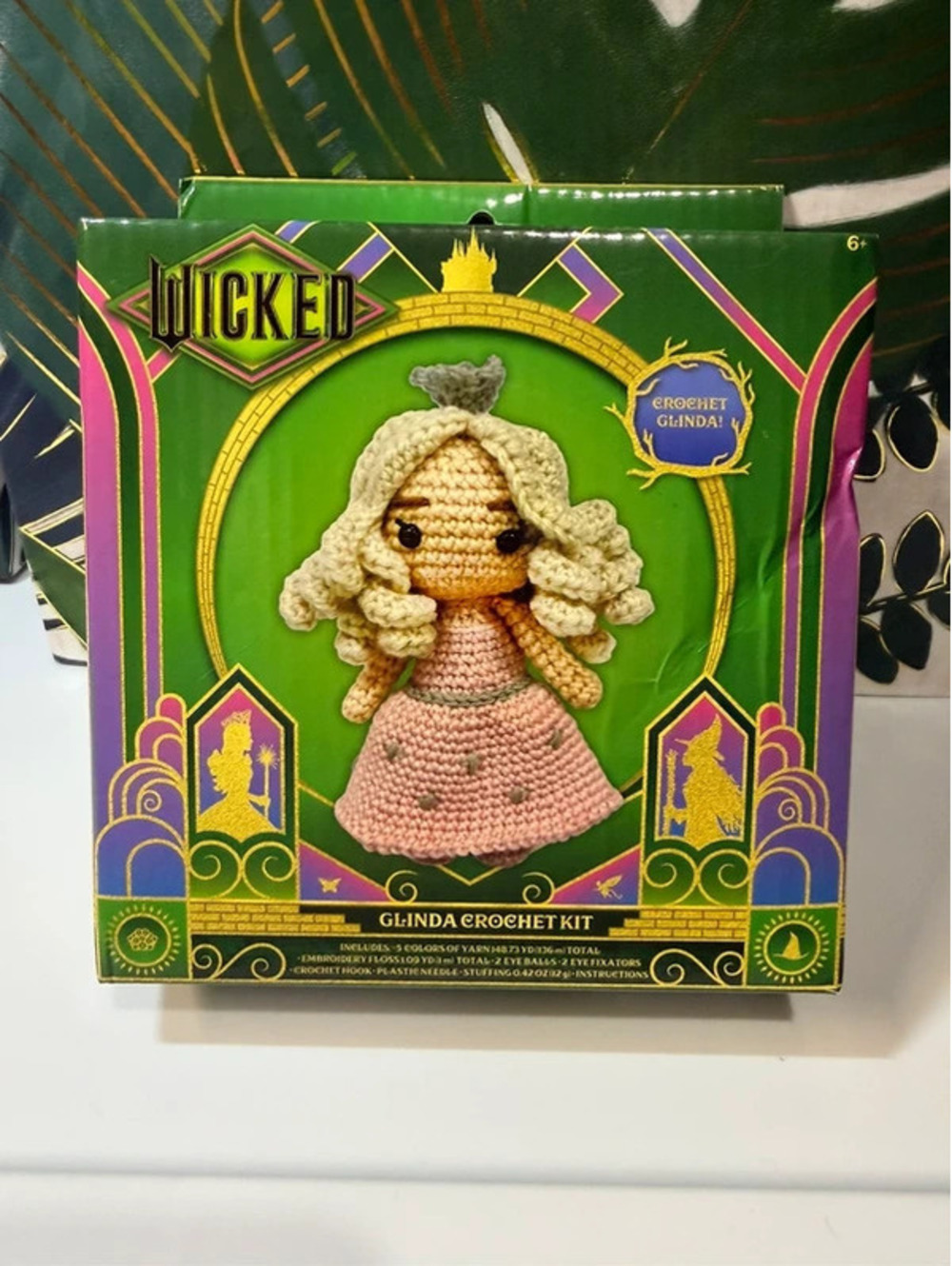 Wicked Glinda Crochet Kit DIY Amigurumi Craft Kit NIB